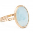 Marco Bicego Siviglia Aquamarine And Diamond Ring