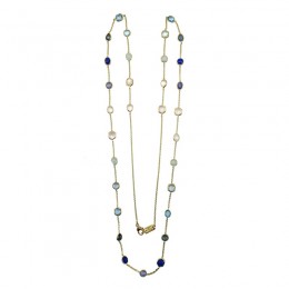 IPPOLITA Stone Station Chain Necklace