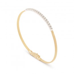 Marco Bicego Masai 18K Yellow Gold Diamond Bangle