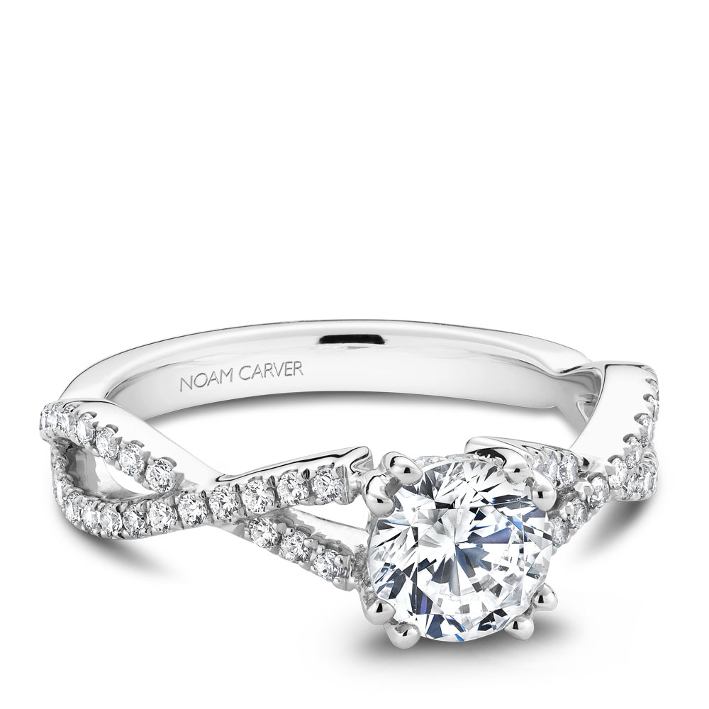 Noam Carver Semi Mount Engagement Ring