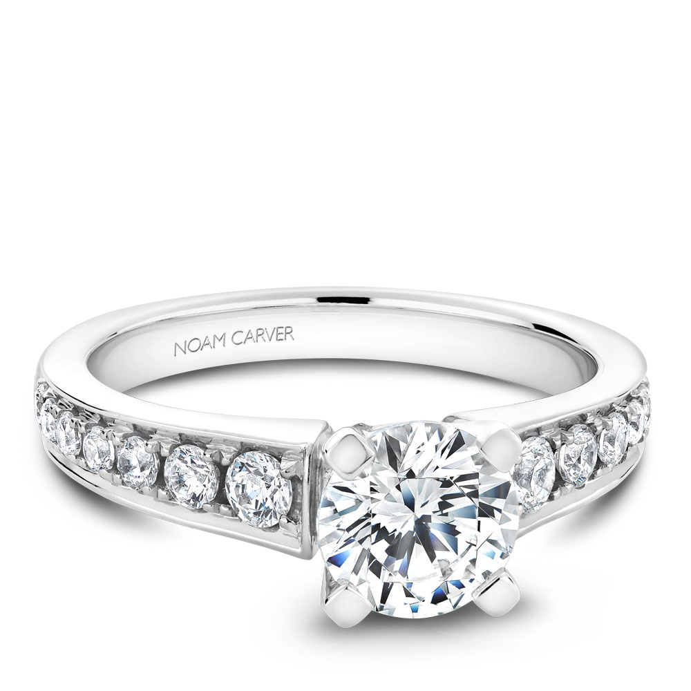 Noam Carver Semi Mount Engagement Ring