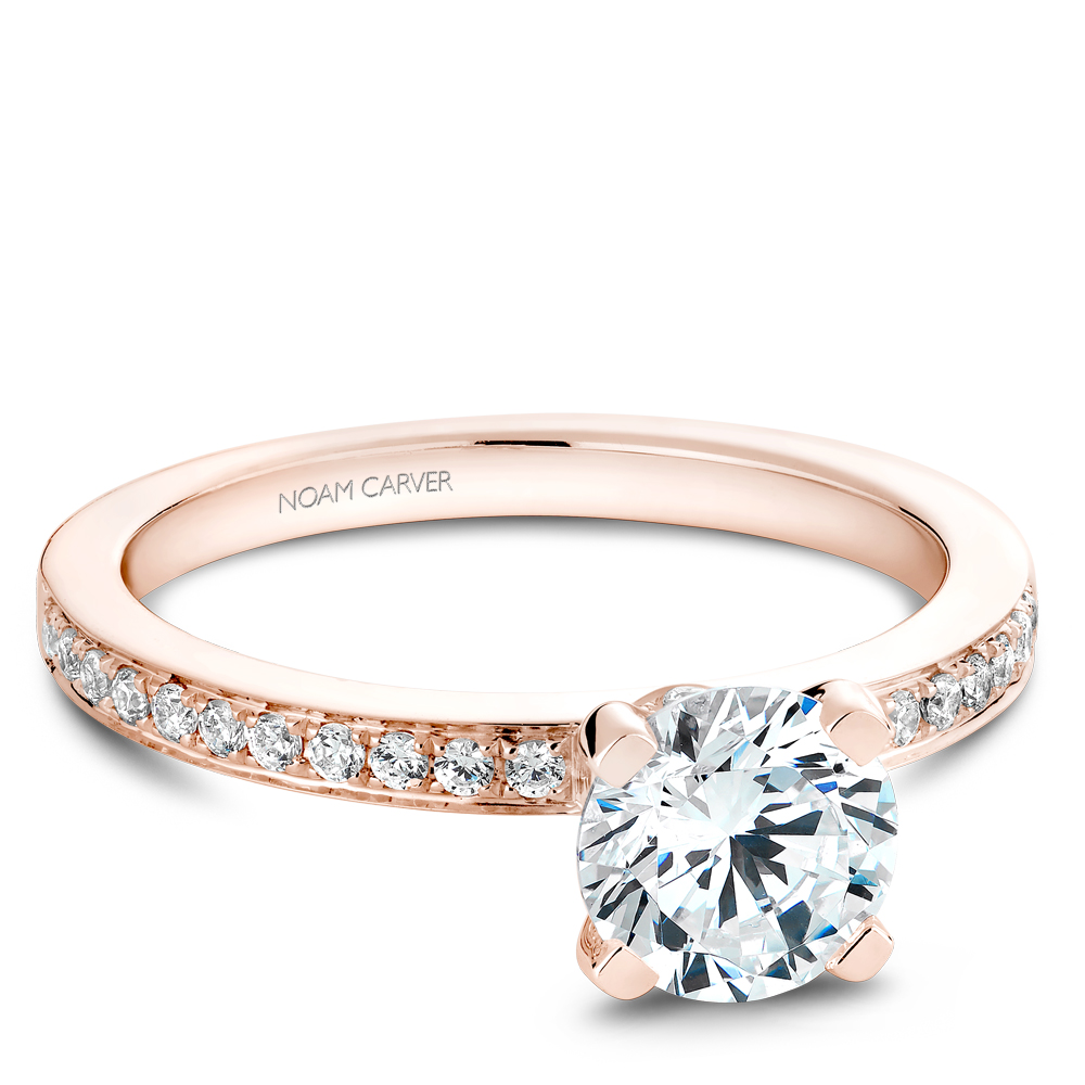 Noam Carver Semi Mount Engagement Ring