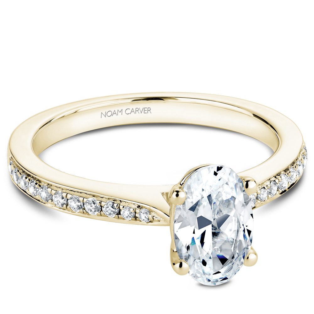 Noam Carver Semi Mount Engagement Ring