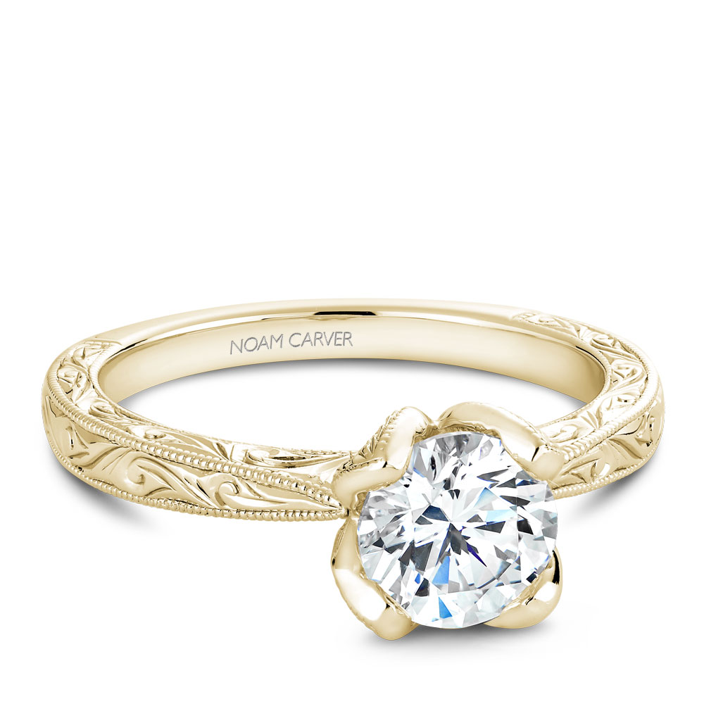 Noam Carver Semi Mount Engagement Ring