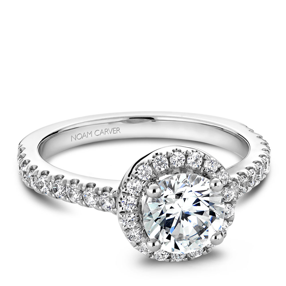 Noam Carver Semi Mount Engagement Ring