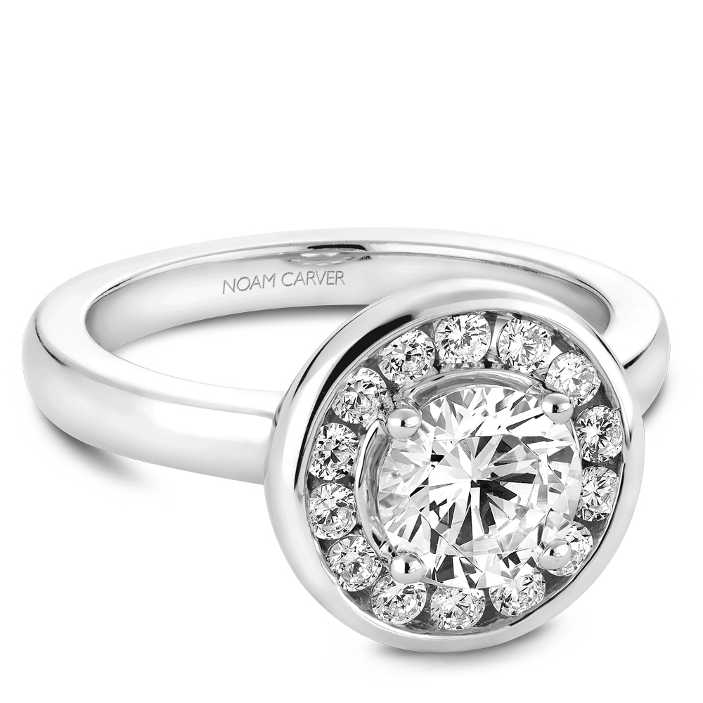 Noam Carver Semi Mount Engagement Ring