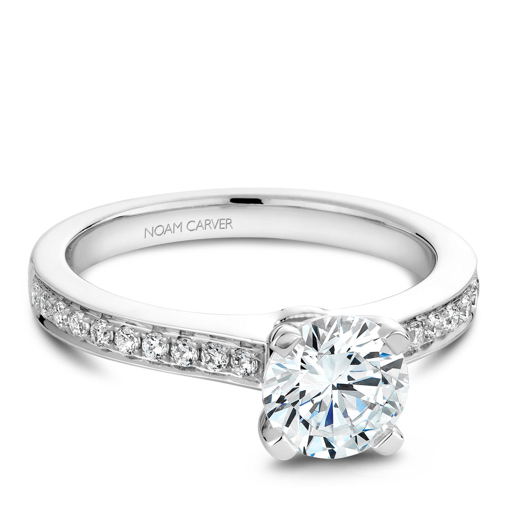 Noam Carver Semi Mount Engagement Ring