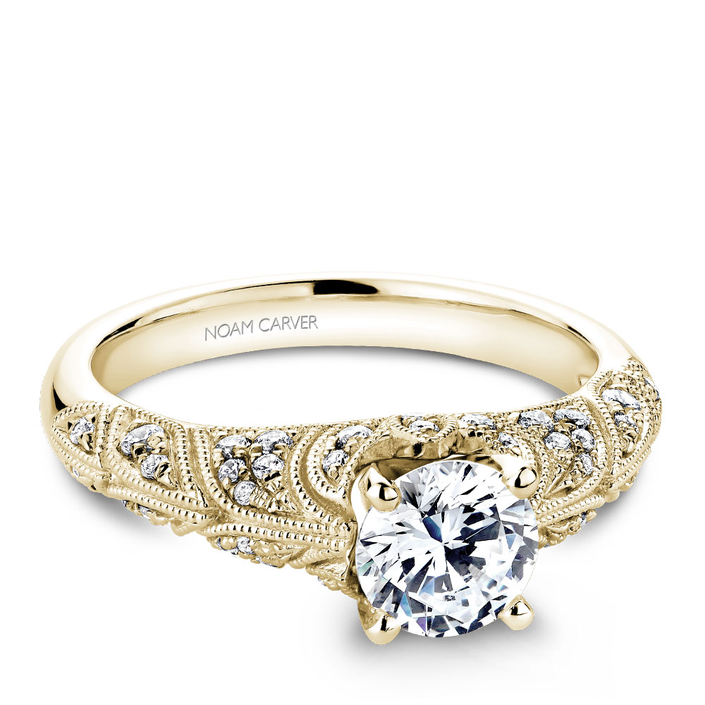 Noam Carver Semi Mount Engagement Ring