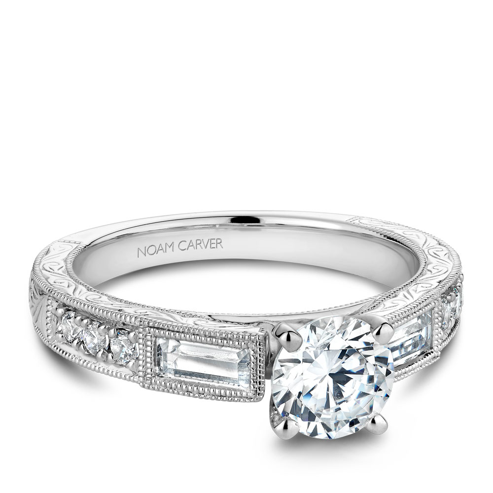 Noam Carver Semi Mount Engagement Ring