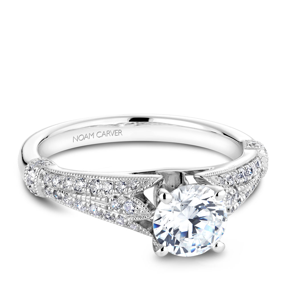 Noam Carver Semi Mount Engagement Ring