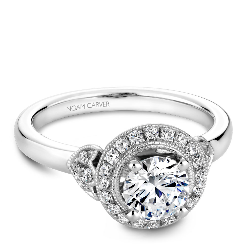 Noam Carver Semi Mount Engagement Ring