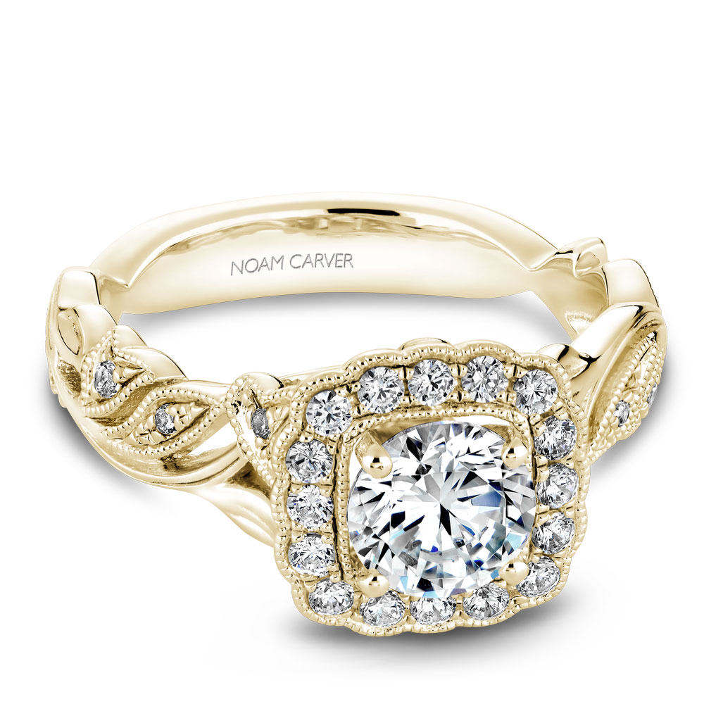 Noam Carver Semi Mount Engagement Ring