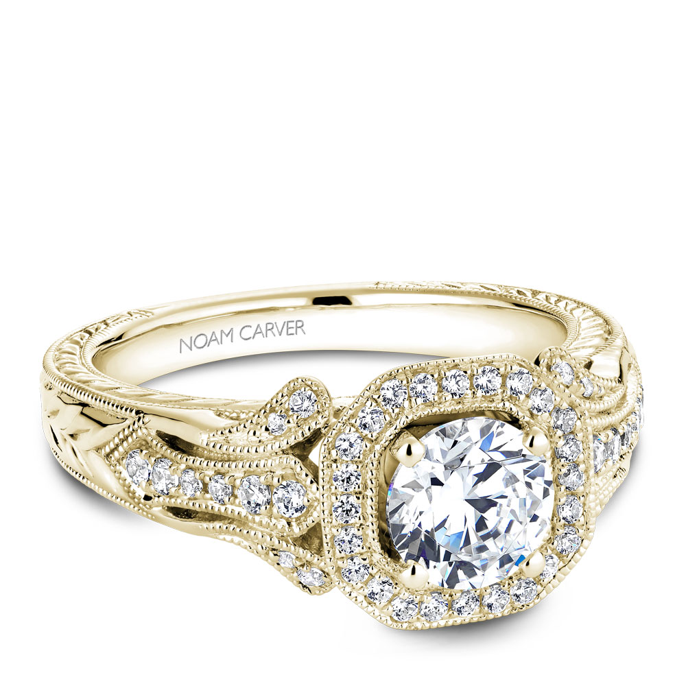 Noam Carver Semi Mount Engagement Ring