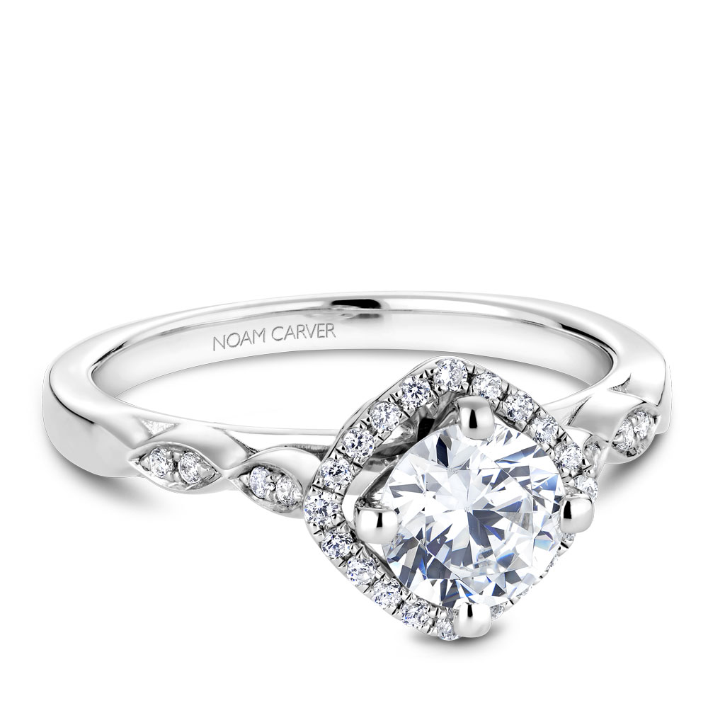 Noam Carver Semi Mount Engagement Ring