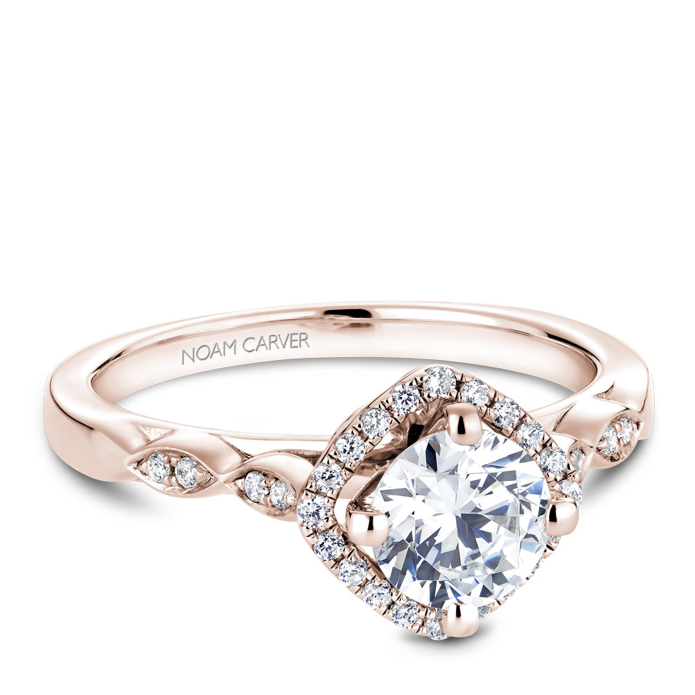 Noam Carver Semi Mount Engagement Ring