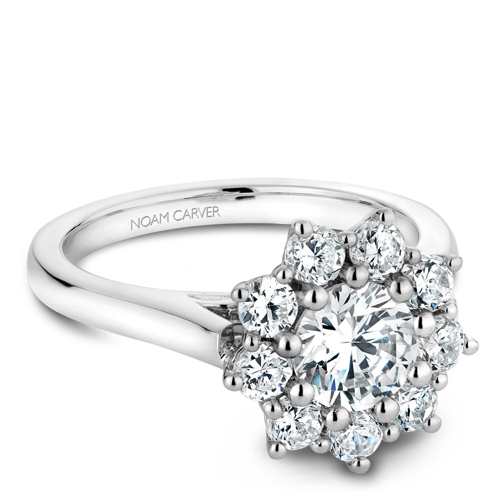 Noam Carver Semi Mount Engagement Ring