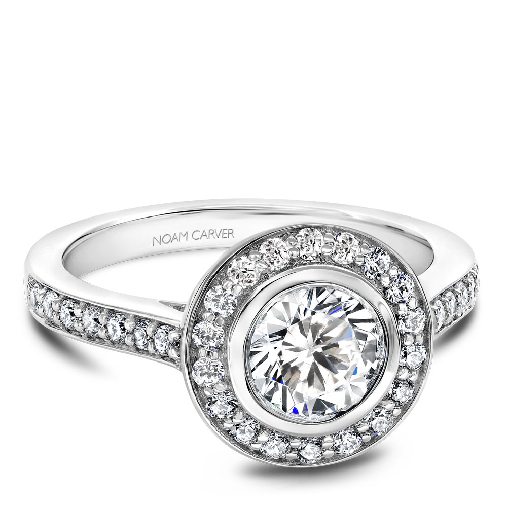 Noam Carver Semi Mount Engagement Ring