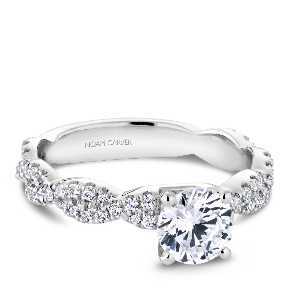 Noam Carver Semi Mount Engagement Ring