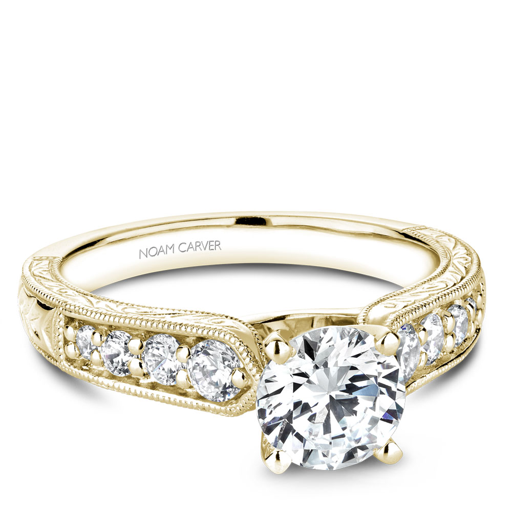 Noam Carver Semi Mount Engagement Ring