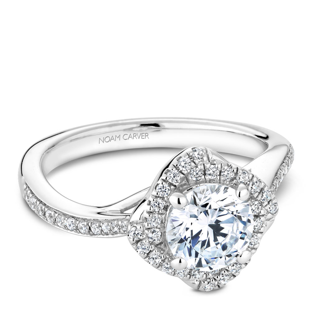 Noam Carver Semi Mount Engagement Ring