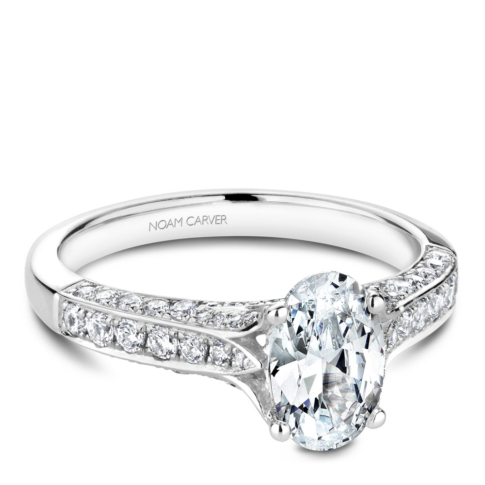 Noam Carver Semi Mount Engagement Ring