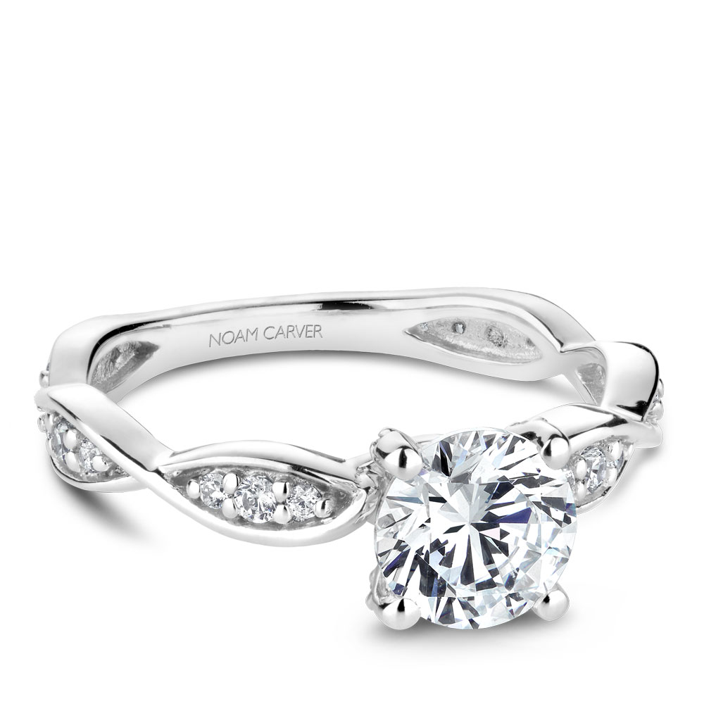 Noam Carver Semi Mount Engagement Ring