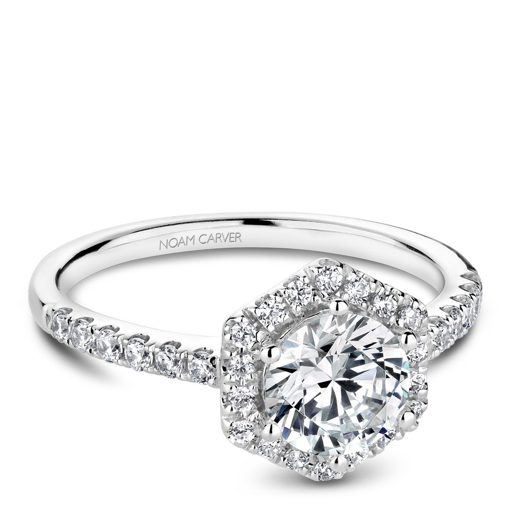 Noam Carver Semi Mount Engagement Ring