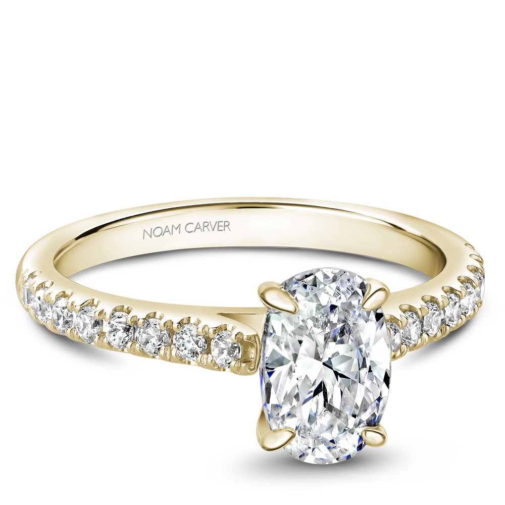 Noam Carver Semi Mount Engagement Ring