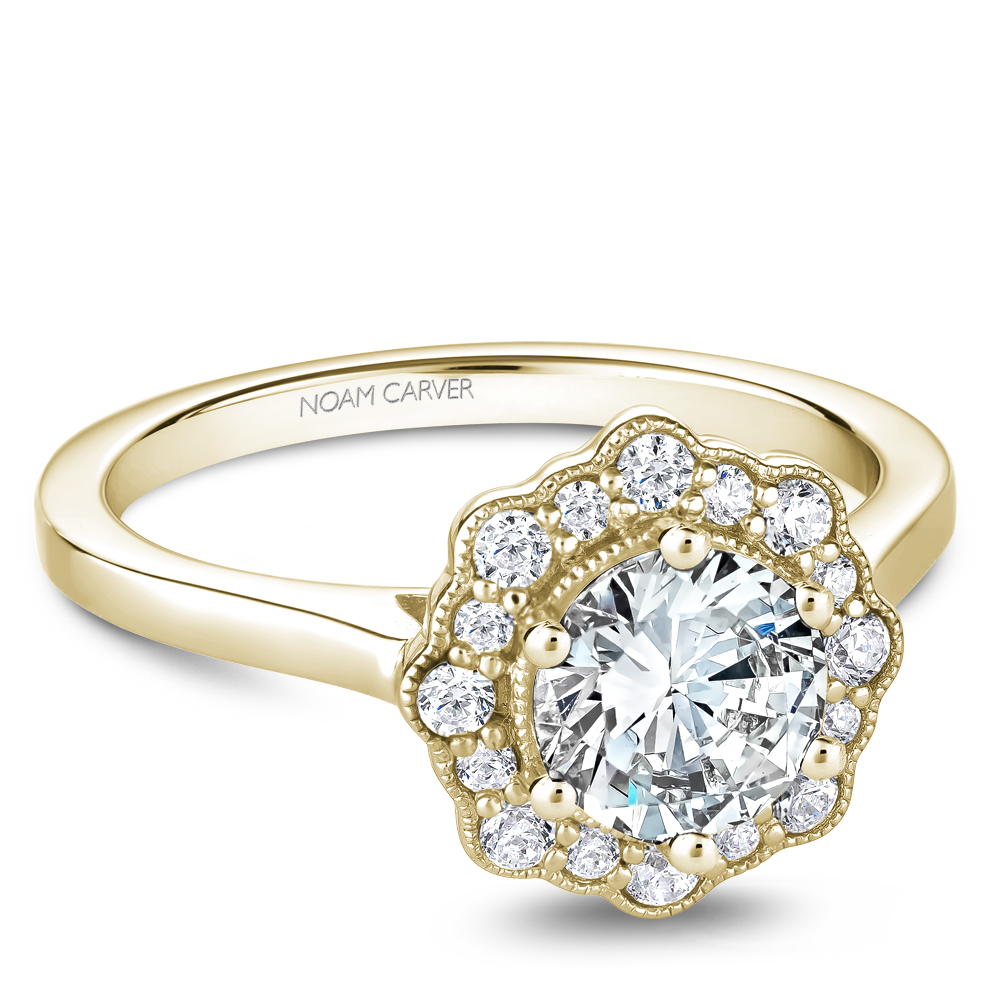 Noam Carver Semi Mount Engagement Ring