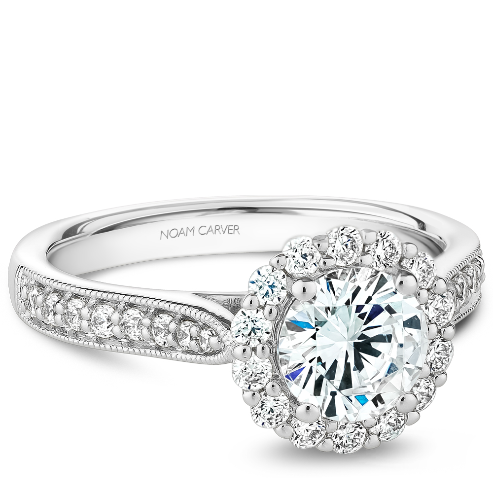 Noam Carver Semi Mount Engagement Ring