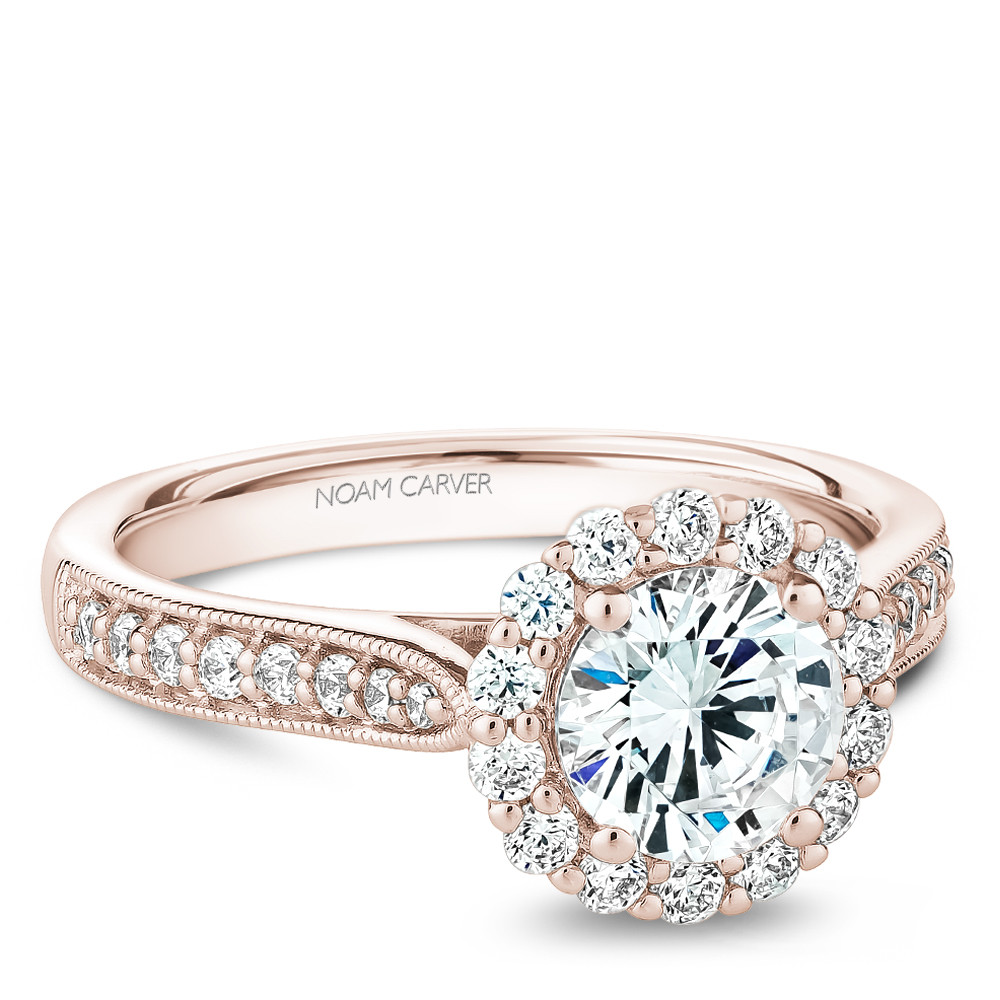 Noam Carver Semi Mount Engagement Ring