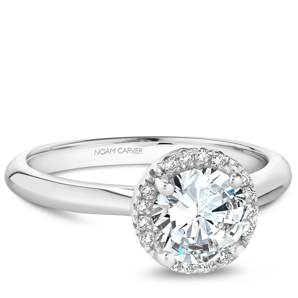 Noam Carver Semi Mount Engagement Ring