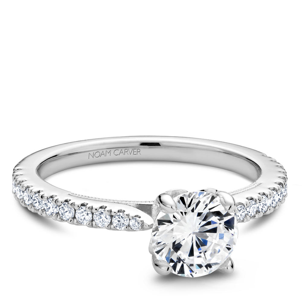 Noam Carver Semi Mount Engagement Ring