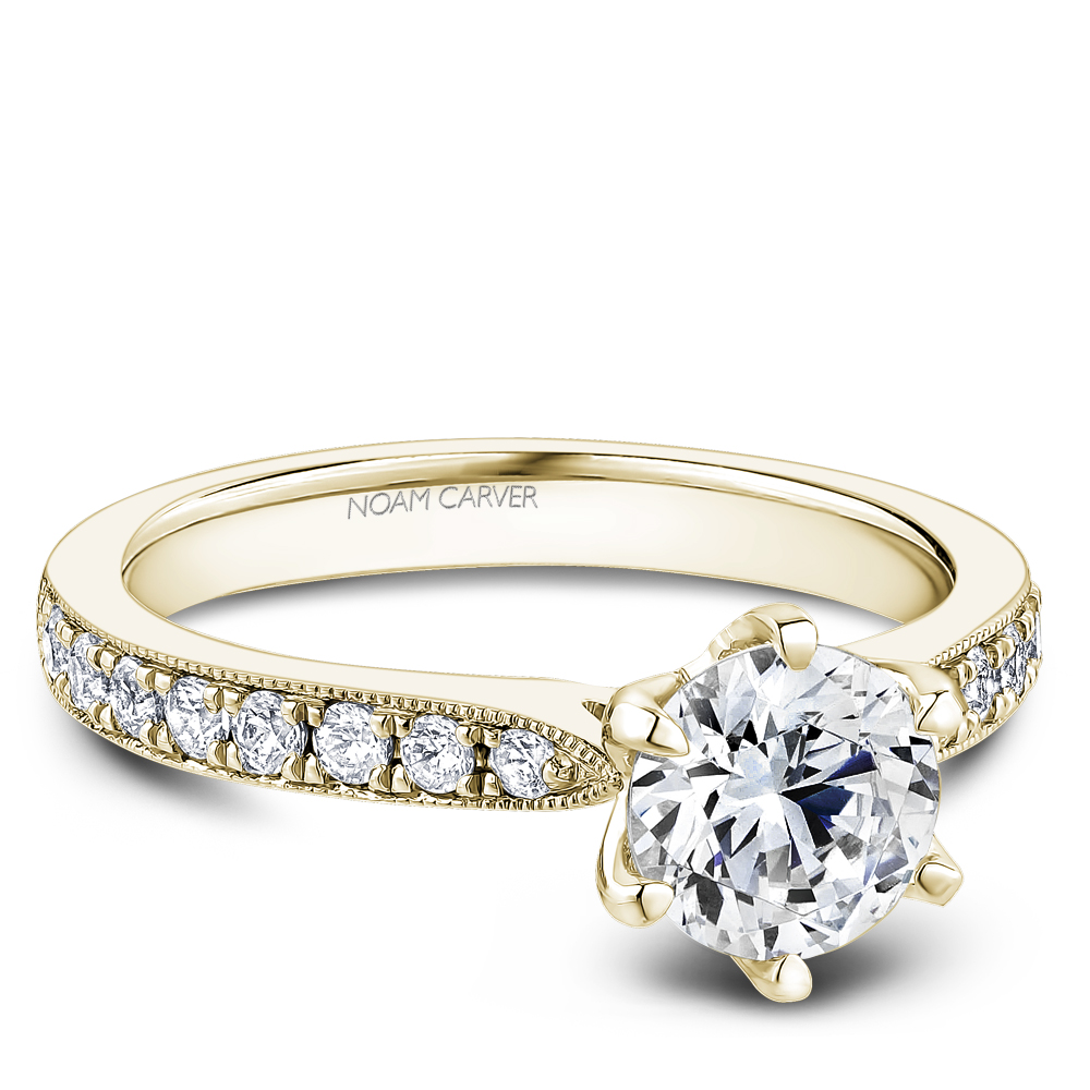 Noam Carver Semi Mount Engagement Ring