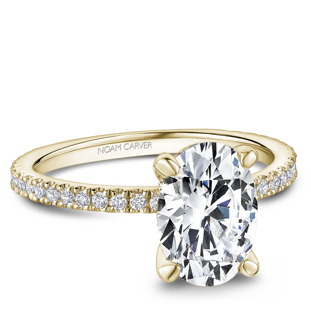 Noam Carver Semi Mount Engagement Ring