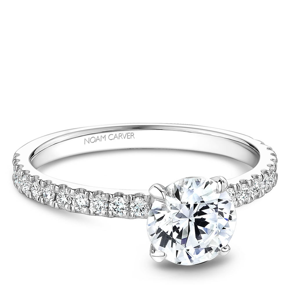 Noam Carver Semi Mount Engagement Ring