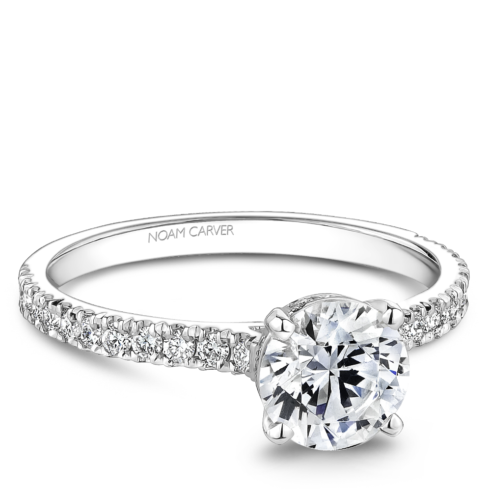 Noam Carver Semi Mount Engagement Ring