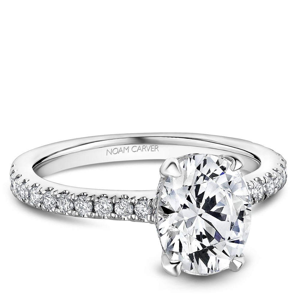 Noam Carver Semi Mount Engagement Ring