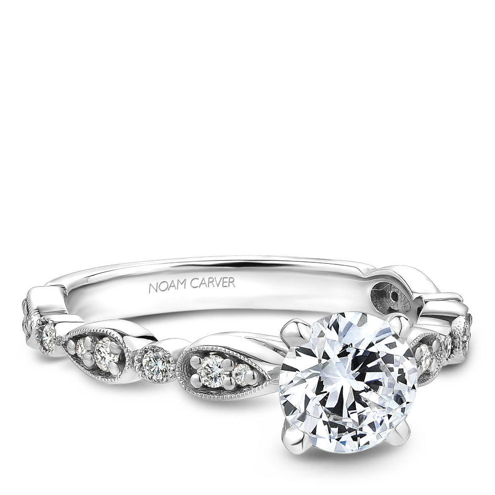 Noam Carver Semi Mount Engagement Ring