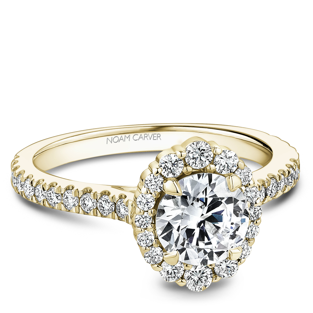 Noam Carver Semi Mount Engagement Ring