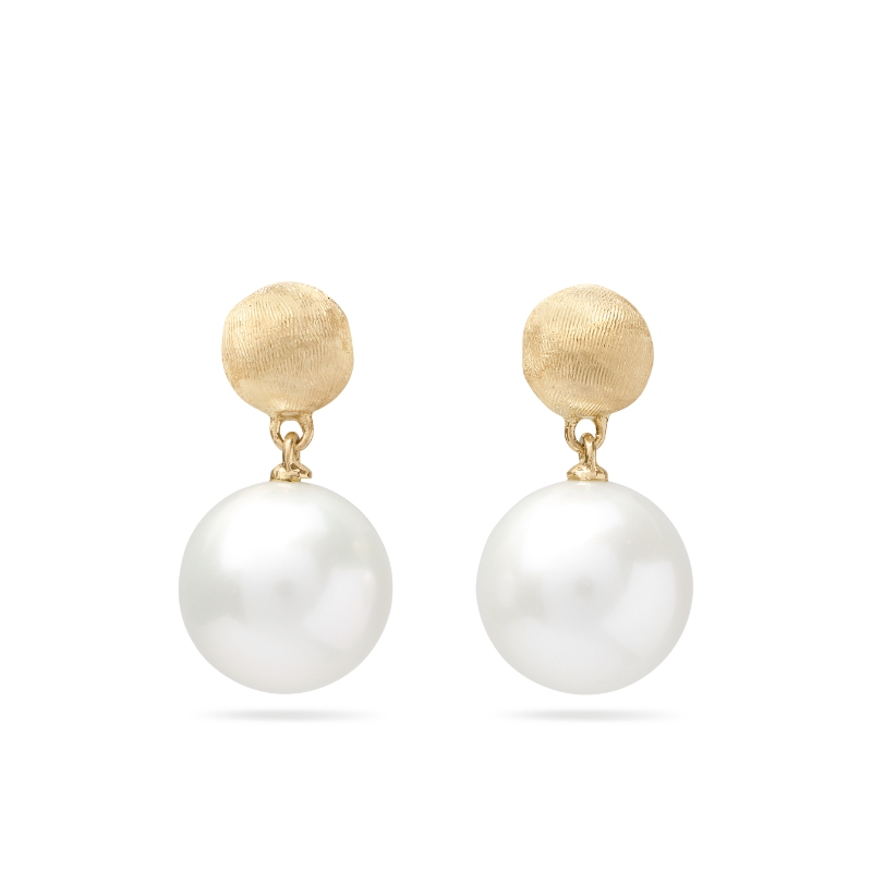 Marco Bicego Africa Pearl Drop Earrings