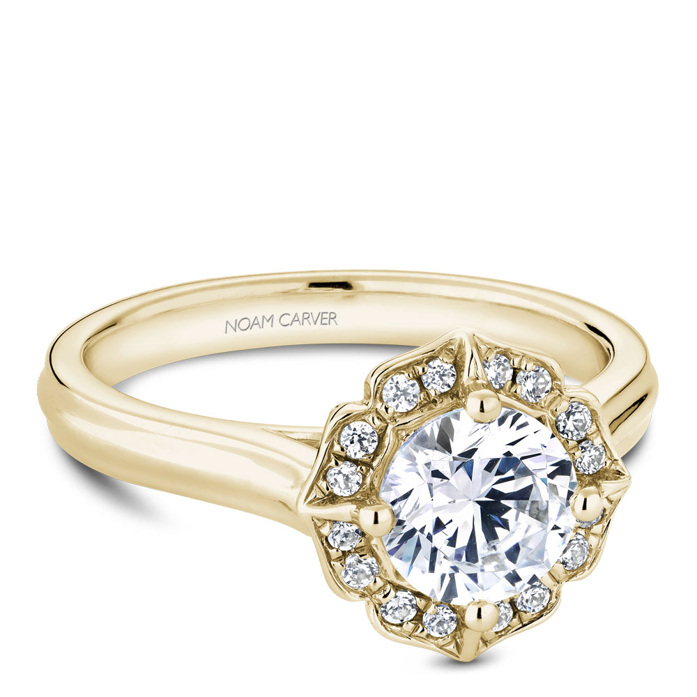 Noam Carver Semi Mount Engagement Ring