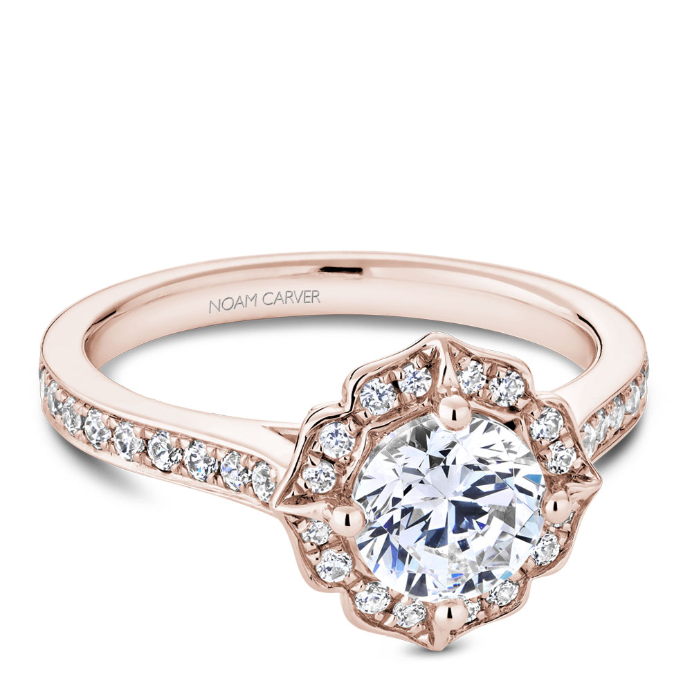 Noam Carver Semi Mount Engagement Ring