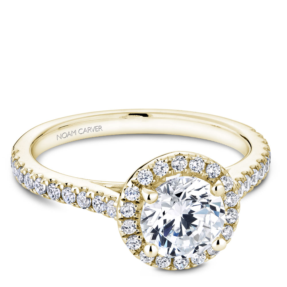 Noam Carver Semi Mount Engagement Ring