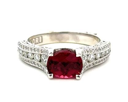 10k Gold, Mystic Topaz Ring, Ladies Right Hand Ring, Channel Set - Ruby Lane